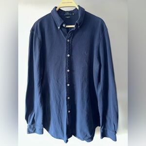 Polo Ralph Lauren Men's Navy Blue Shirt